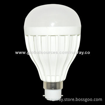 7W LED Bulb, 85-265V AC, Epistar 5730 SMD Chip, CR/RoHS Mark, 80Ra CRI, China Factory